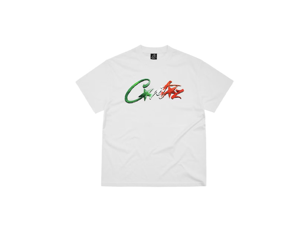 Corteiz Allstartz Italia Tee White-Corteiz-pikastore.cz