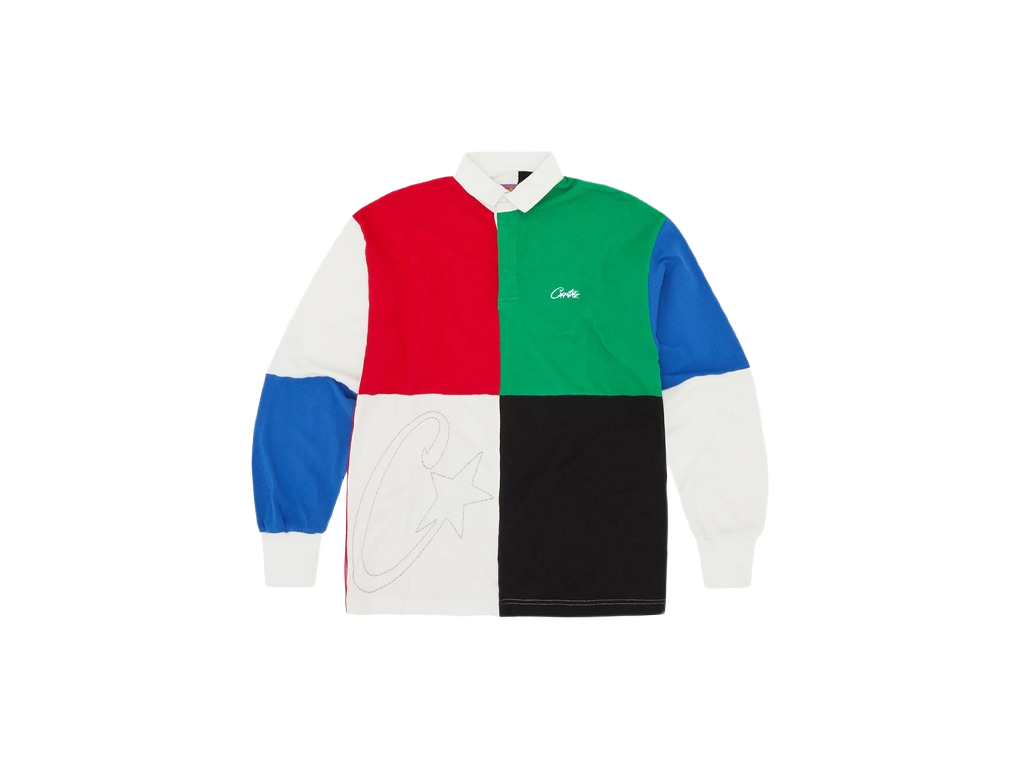 Corteiz C-Star Rugby Shirt Multi