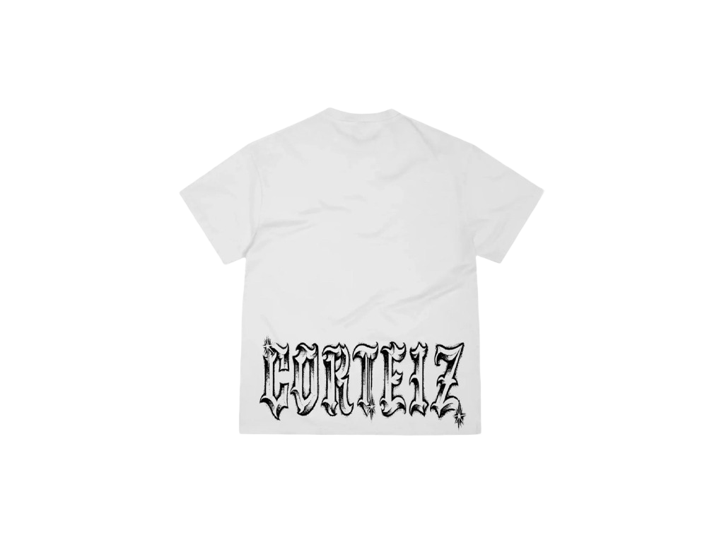 Corteiz Gothic Tee White-Corteiz-pikastore.cz