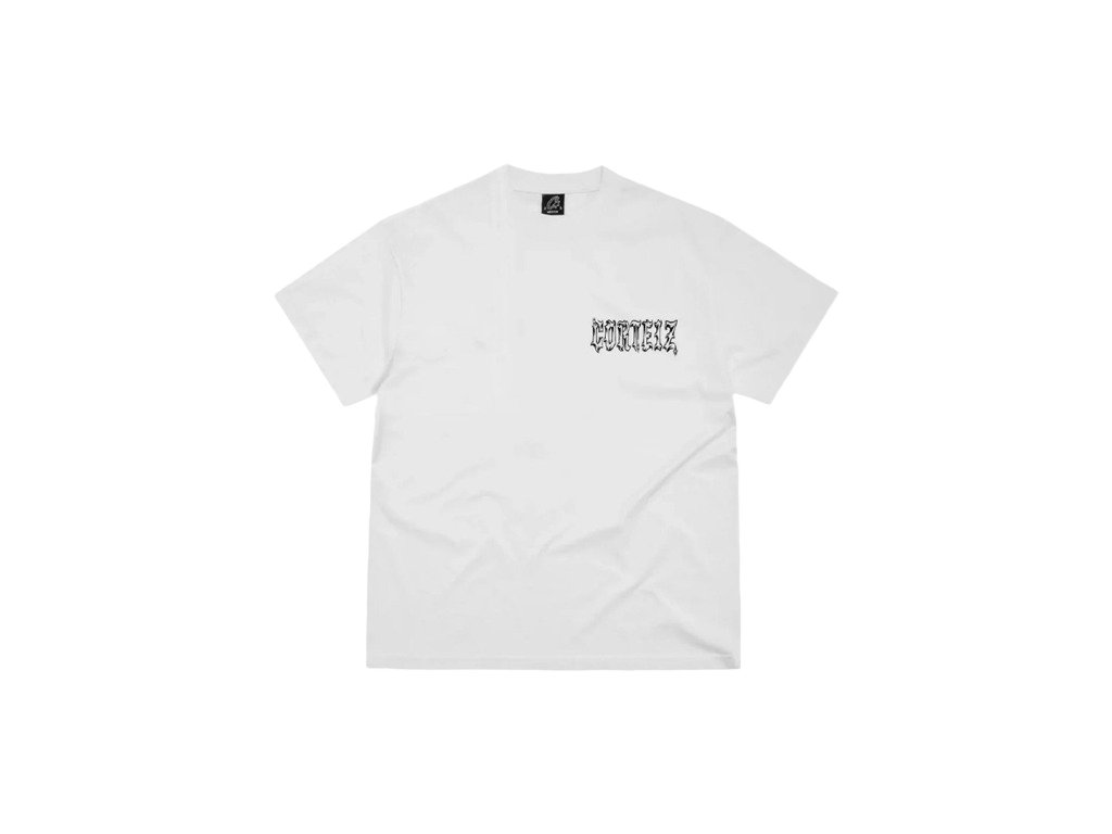 Corteiz Gothic Tee White-Corteiz-pikastore.cz