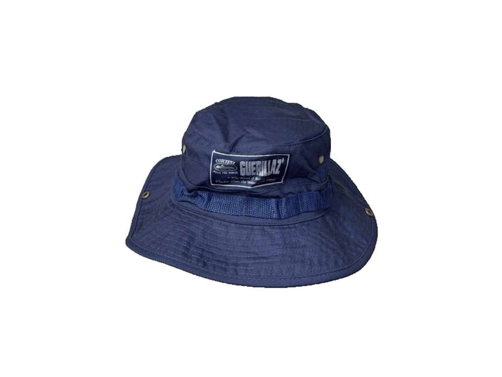 Corteiz Guerillaz Bucket Hat Navy – pikastore.cz