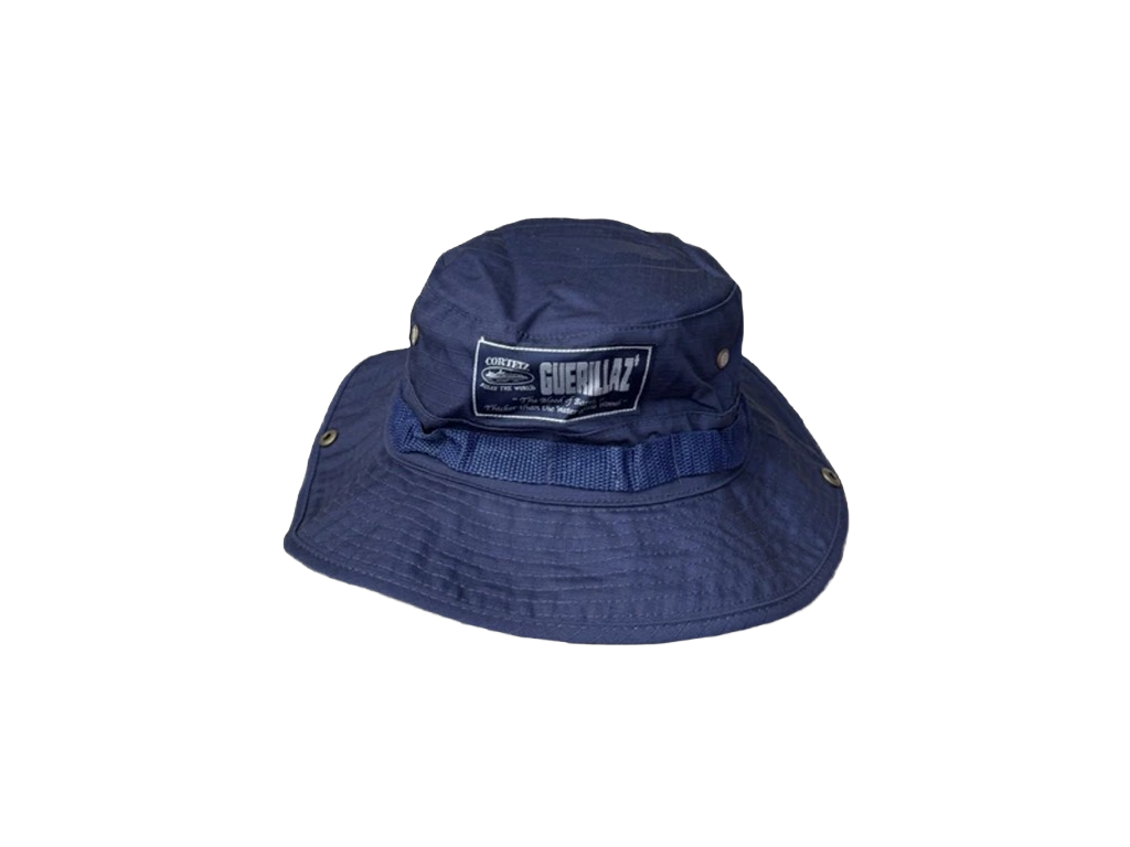 Corteiz Guerillaz Bucket Hat Navy