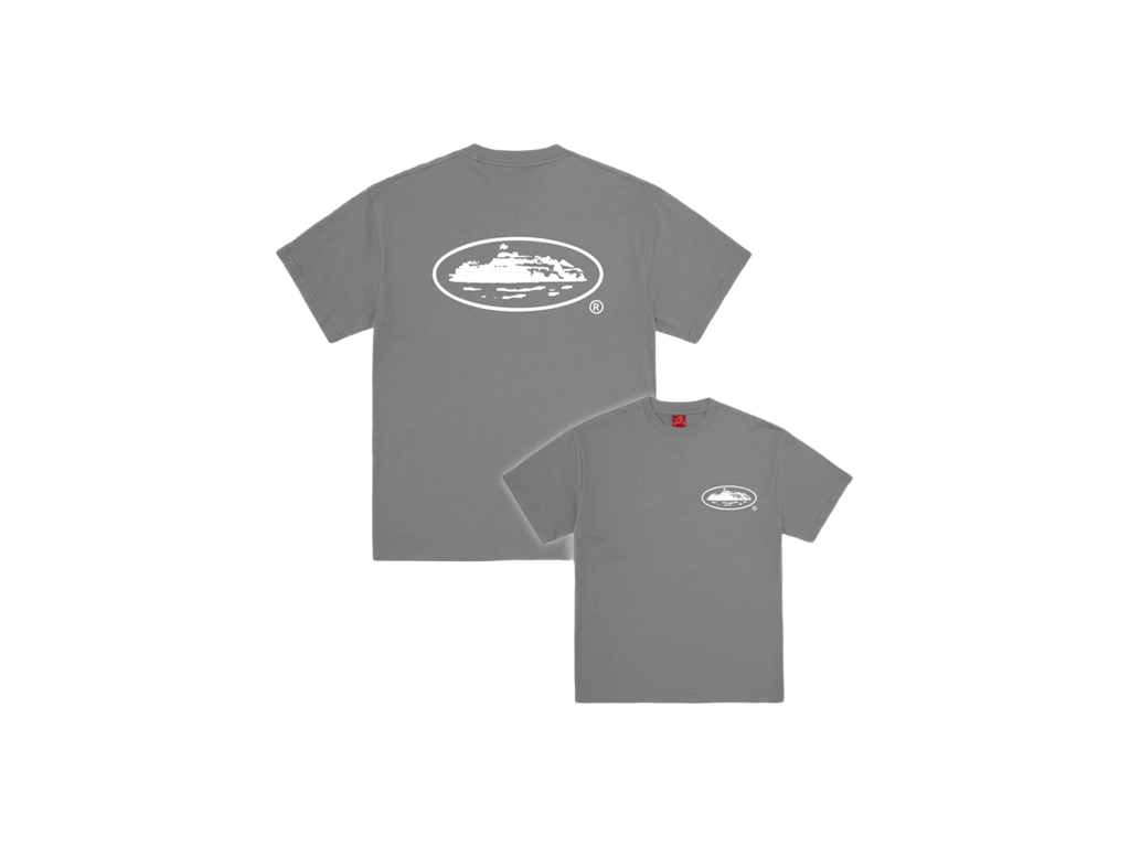 Corteiz OG Island Tee Gully Grey-Corteiz-pikastore.cz