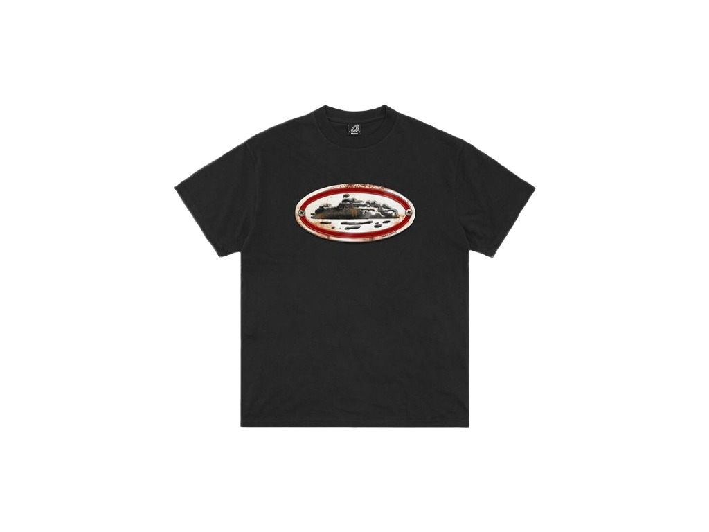 Corteiz Rusty Alcatraz Tee Black-Corteiz-pikastore.cz
