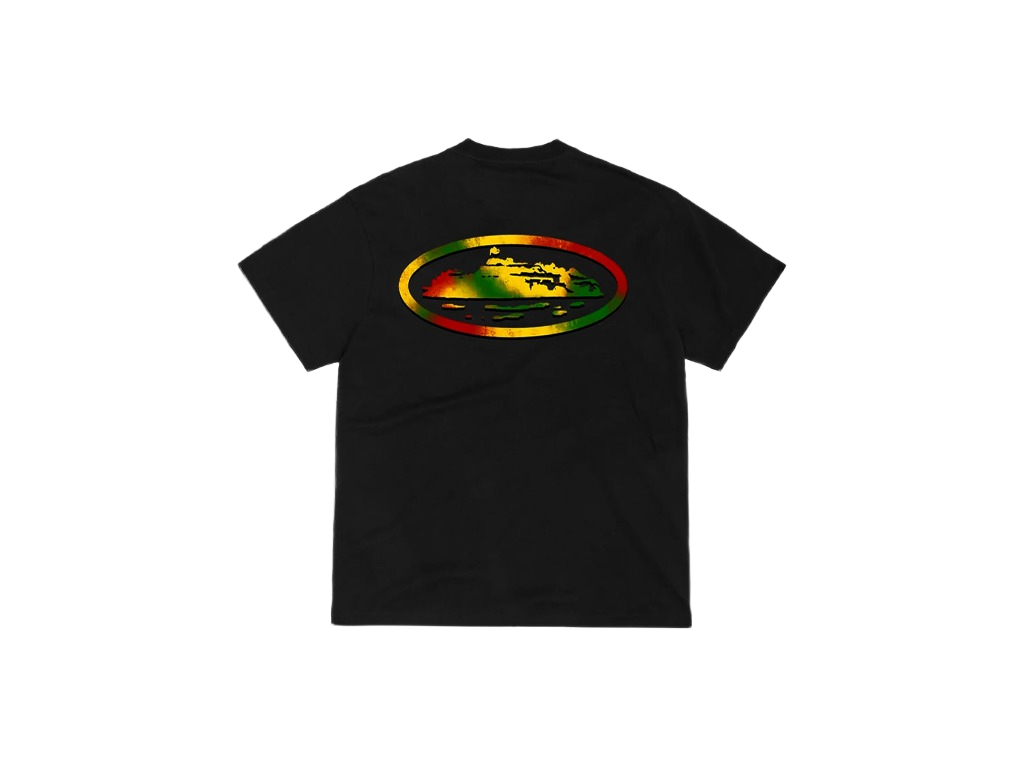 Corteiz Sunset Tee Black-Corteiz-pikastore.cz