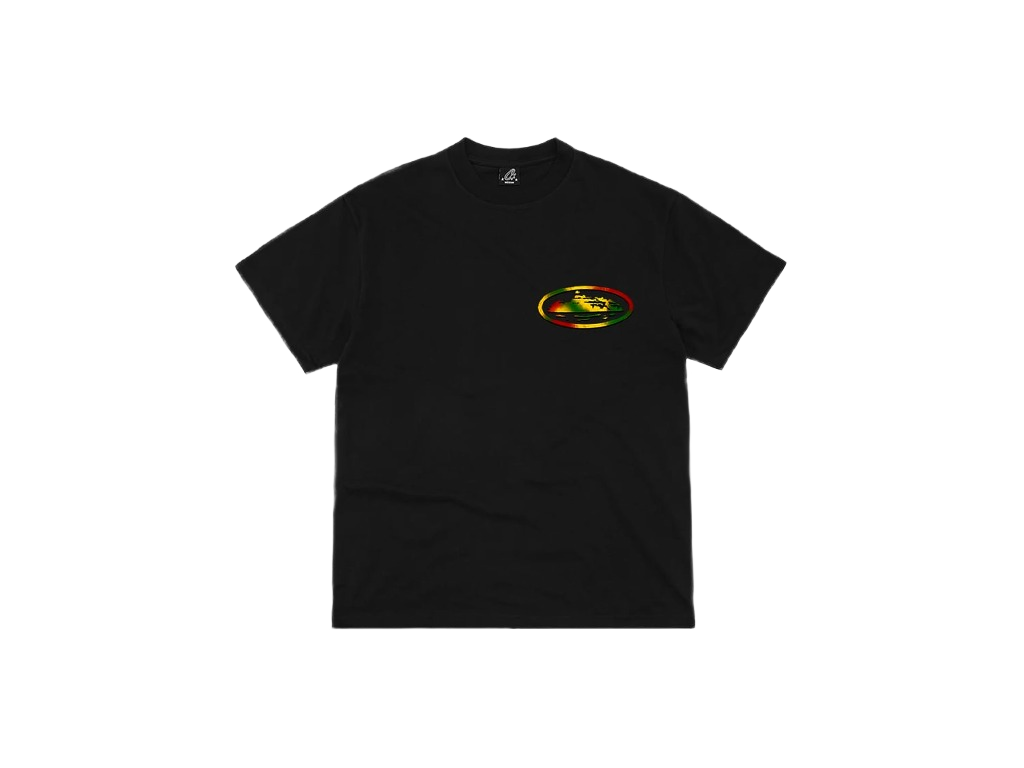 Corteiz Sunset Tee Black-Corteiz-pikastore.cz