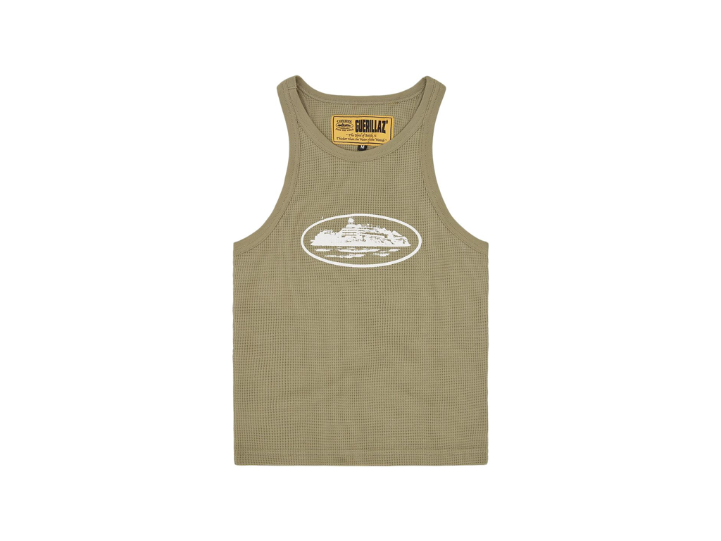 Corteiz Womens Tank Top Olive-Corteiz-pikastore.cz