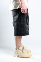 Custom Tribal Shorts Black-Kalhoty-Custompantsprg-pikastore.cz