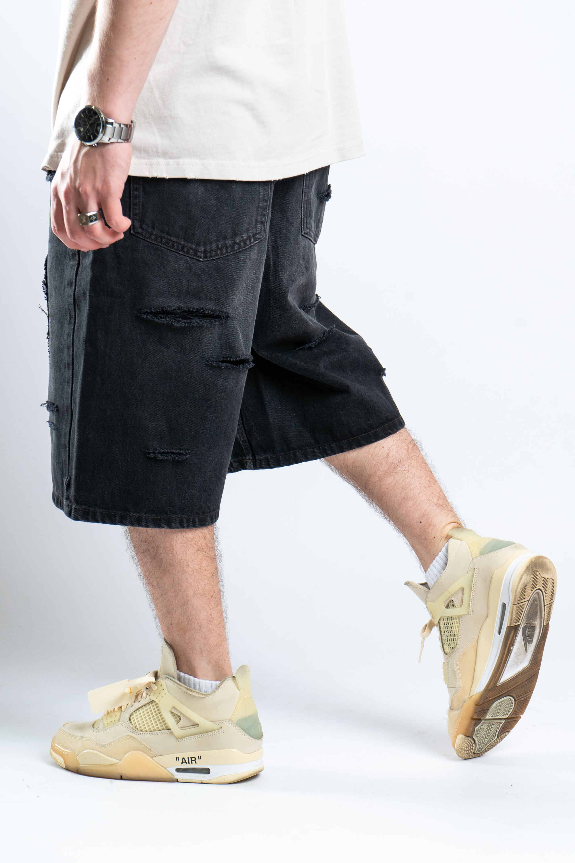 Custom Tribal Shorts Black-Kalhoty-Custompantsprg-pikastore.cz