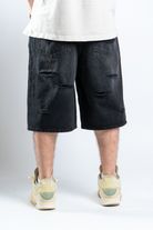 Custom Tribal Shorts Black-Kalhoty-Custompantsprg-pikastore.cz