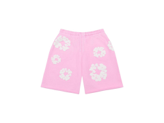 Denim Tears The Cotton Wreath Sweat Shorts Powder Pink