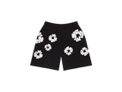 Denim Tears The Cotton Wreath Shorts Black-Denim Tears-pikastore.cz