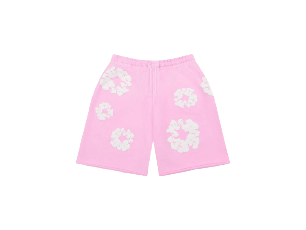 Denim Tears The Cotton Wreath Sweatshorts Powder Pink 2025-Denim Tears-pikastore.cz
