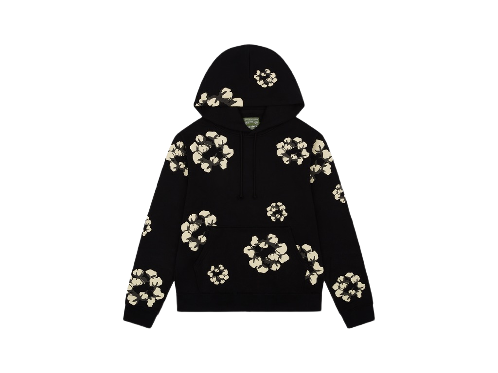 Denim Tears x CPFM Cactus Tears Wreath Hoodie Black-Denim Tears-pikastore.cz