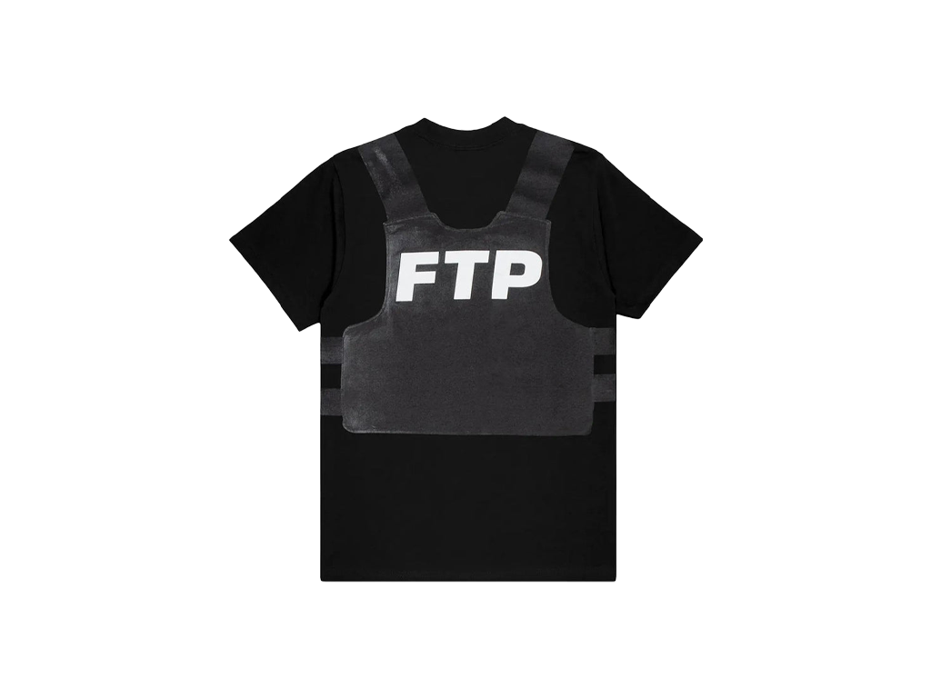 FTP Bulletproof Vest Tee Black-FTP-pikastore.cz