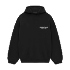 Fear of God Essentials Fleece Hoodie S24 Black-Fear of God-pikastore.cz