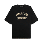 Fear of God Essentials Jersey S24 Crewneck T-Shirt Black-Fear of God-pikastore.cz