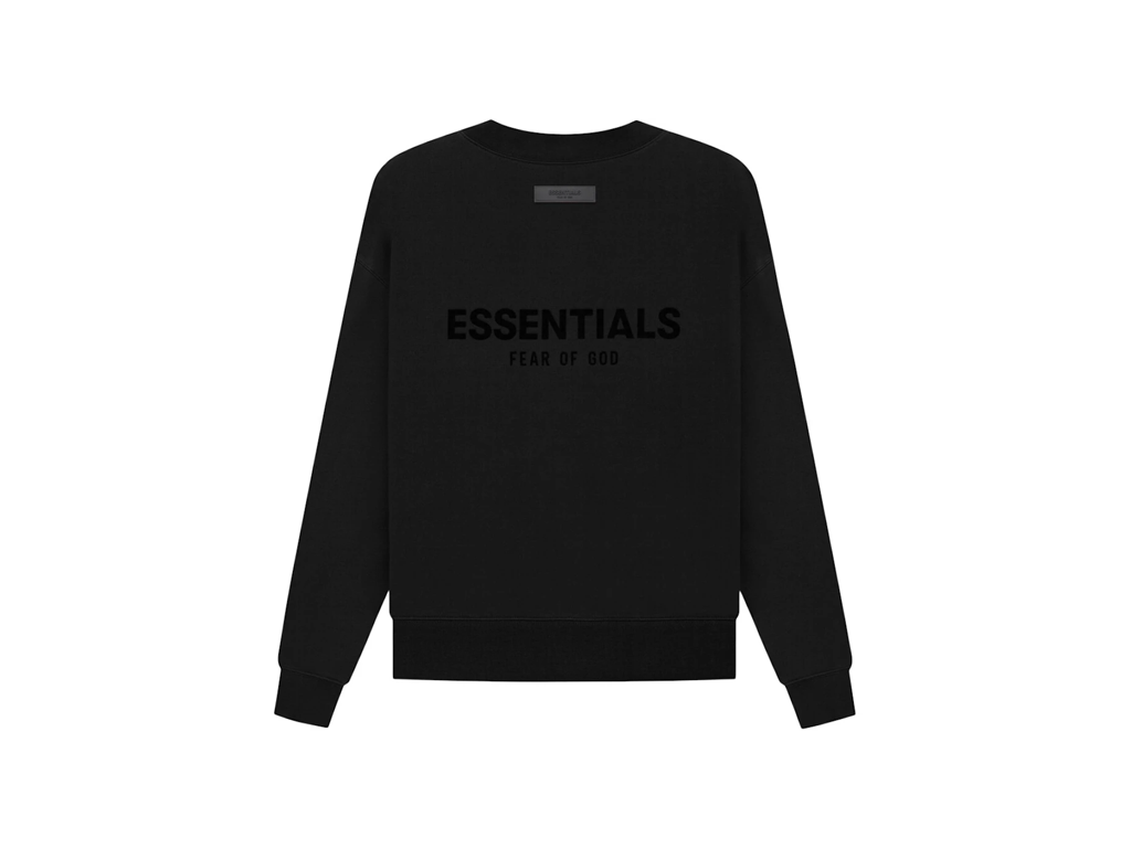 Fear of God Essentials Crewneck S22 Black Limo - PIKASTORE-Fear of God-pikastore.cz