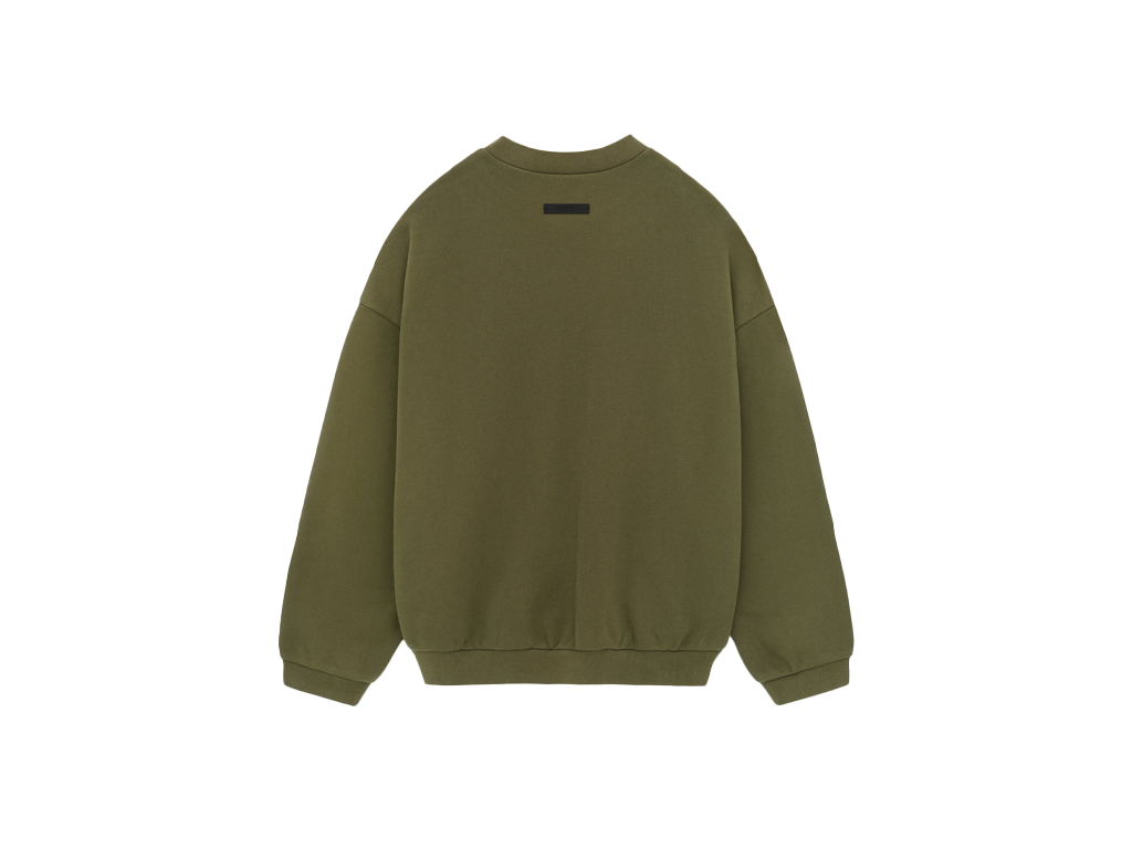 Fear of God Essentials Fleece S24 Crewneck Military-Fear of God-pikastore.cz