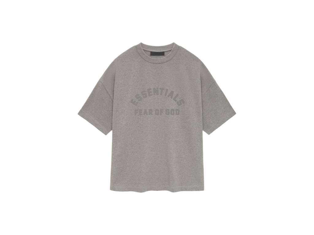 Fear of God Essentials Heavy S24 T-shirt Heather Grey-Fear of God-pikastore.cz