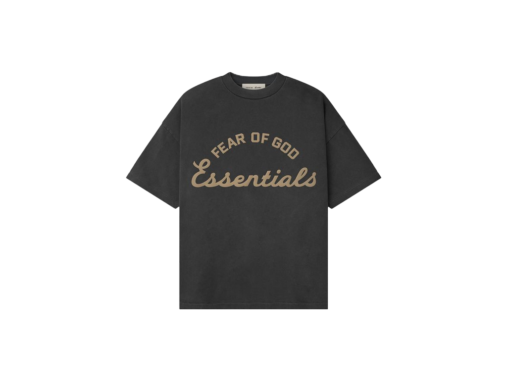 Fear of God Essentials 90s Short-Sleeve Tee Faded Iron Grey-Fear of God-pikastore.cz