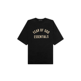Fear of God Essentials Jersey S24 Crewneck T-Shirt Black - PIKASTORE