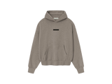 Fear of God Essentials S25 polár kapucnis pulóver Homestead Heather