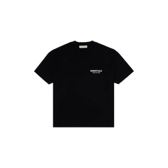 Fear of God Essentials S25 T-Shirt Jet Black - PIKASTORE