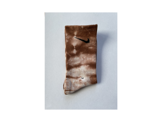 Nike Tie Dye Socks Brown