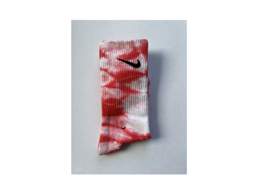 Nike Tie Dye Socks Red