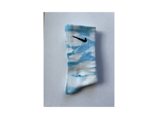 Nike Tie Dye čarape Baby Blue