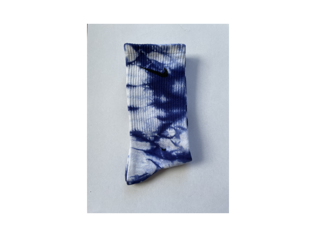 Nike Tie Dye Socks Blue