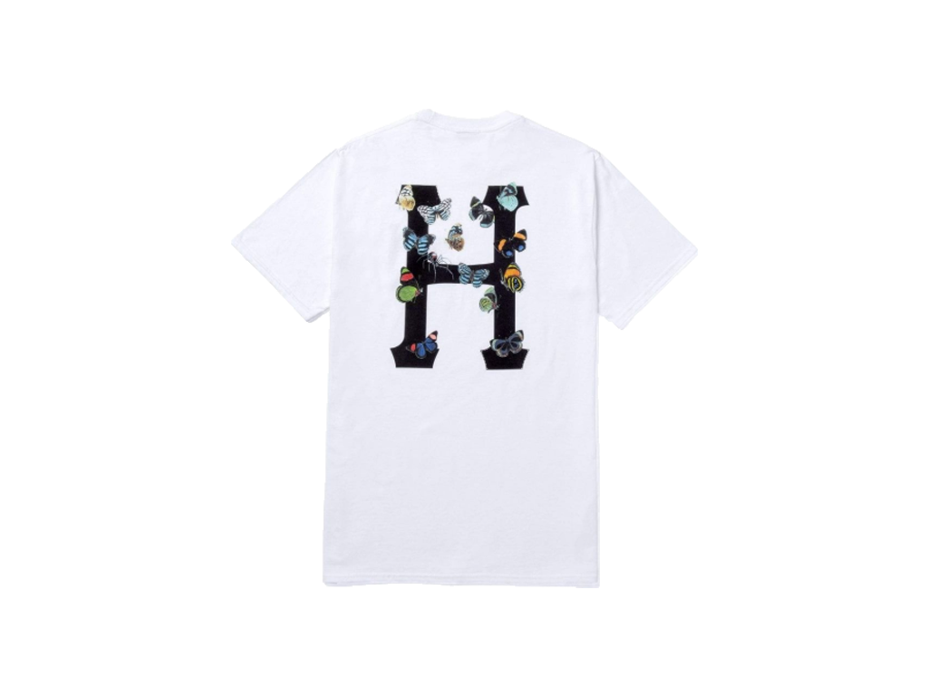 HUF Prey Classic H Tee White-HUF-pikastore.cz