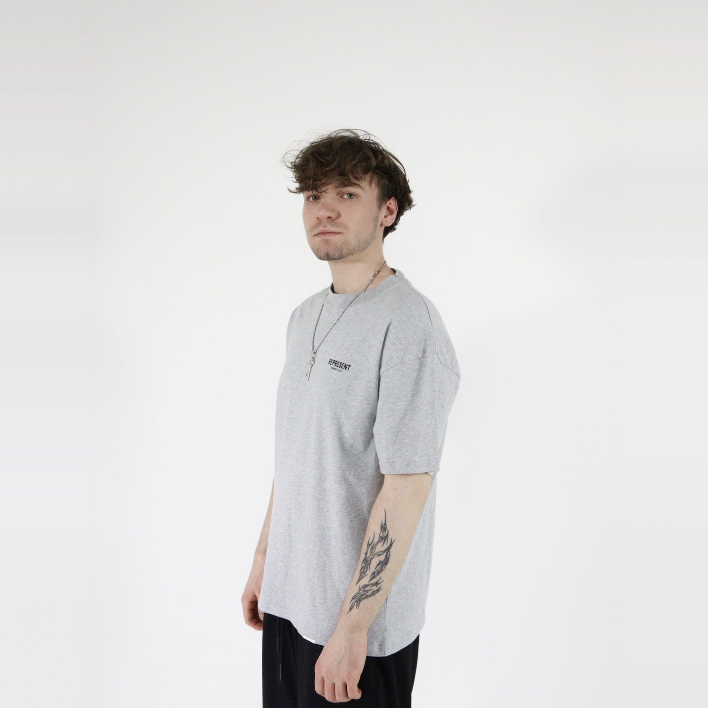 Represent Owners Club T-Shirt Ash Grey-Clothing-Represent-pikastore.cz