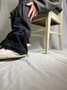 Custom Destroyed Flared Jeans-Kalhoty-Custompantsprg-pikastore.cz