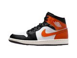 Nike Jordan 1 Mid Black Toe Starfish