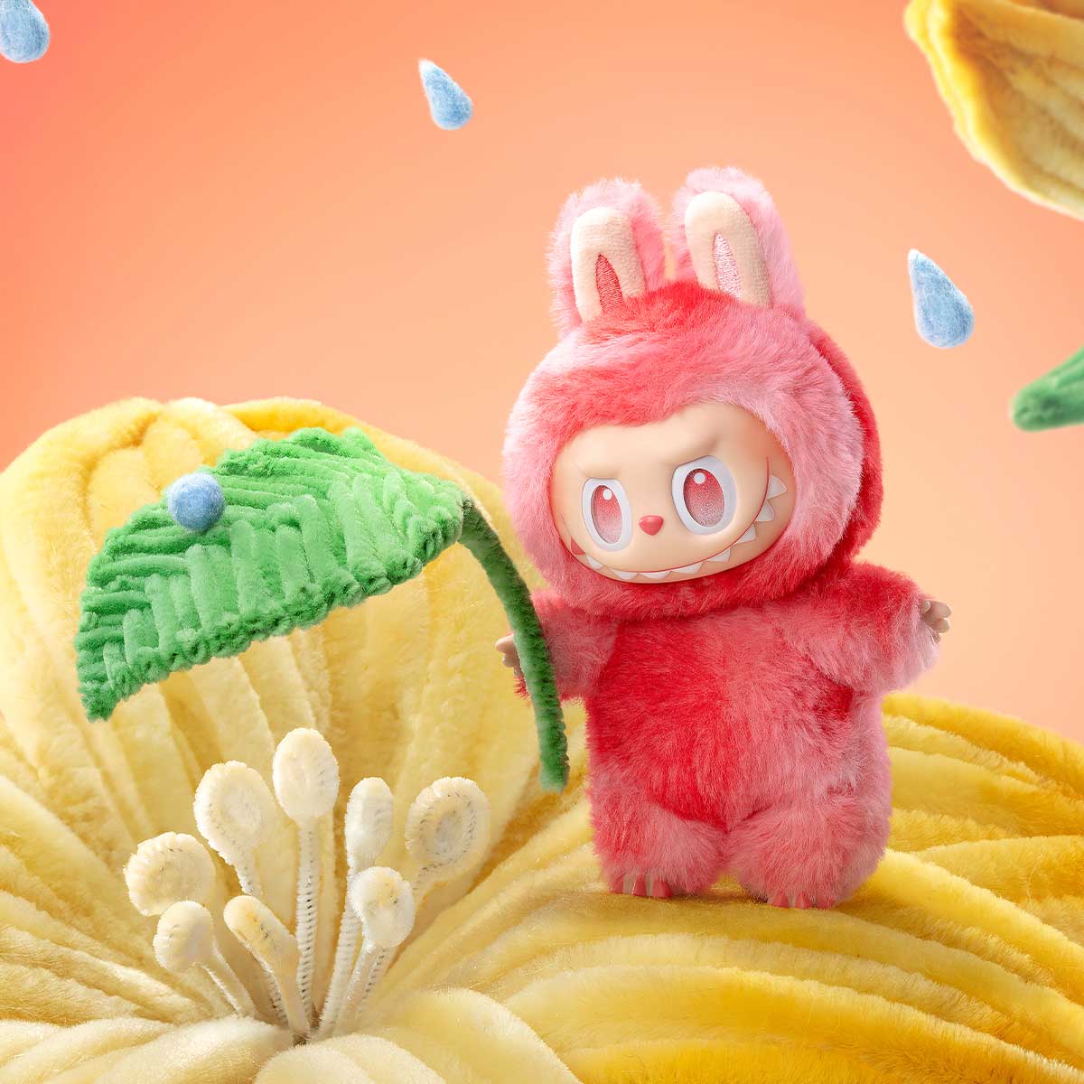 Labubu Pop Mart The Monsters Big into Energy Series Love Vinyl Plush Pendant