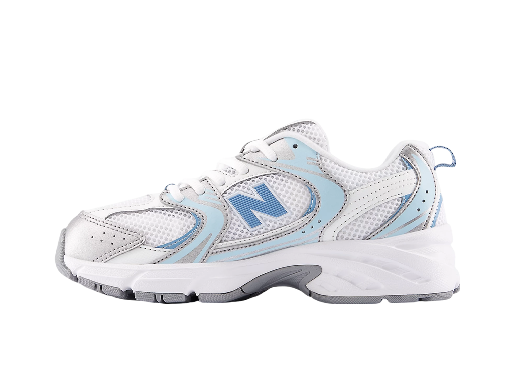 New Balance 530 Big Kid Silver Blue-New Balance-pikastore.cz