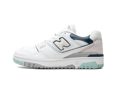 New Balance 550 Big Kid White Winter Fog