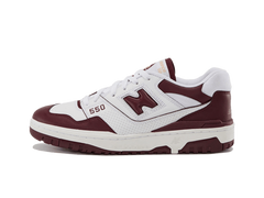 New Balance 550 White Burgundy