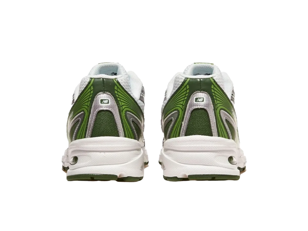New Balance 740 White Alpine Green Silver Metallic – tenisky – fotka 4 z 5