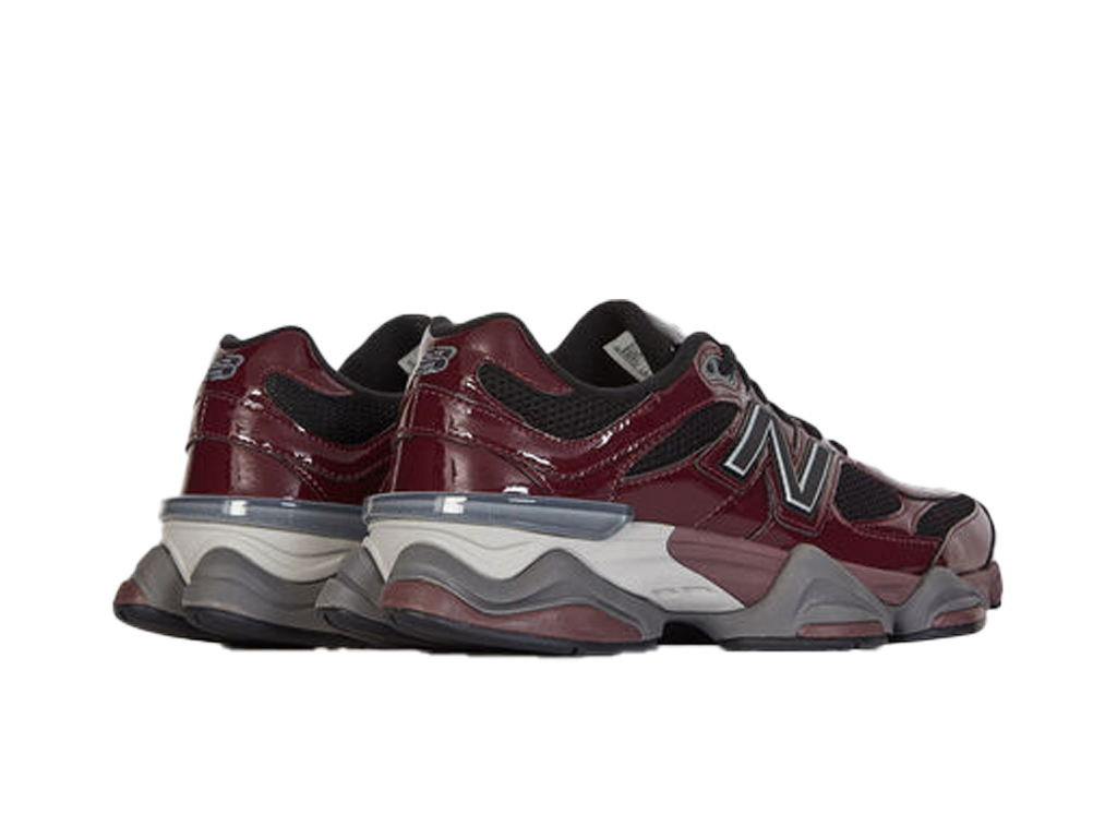 New Balance 9060 Patent Burgundy