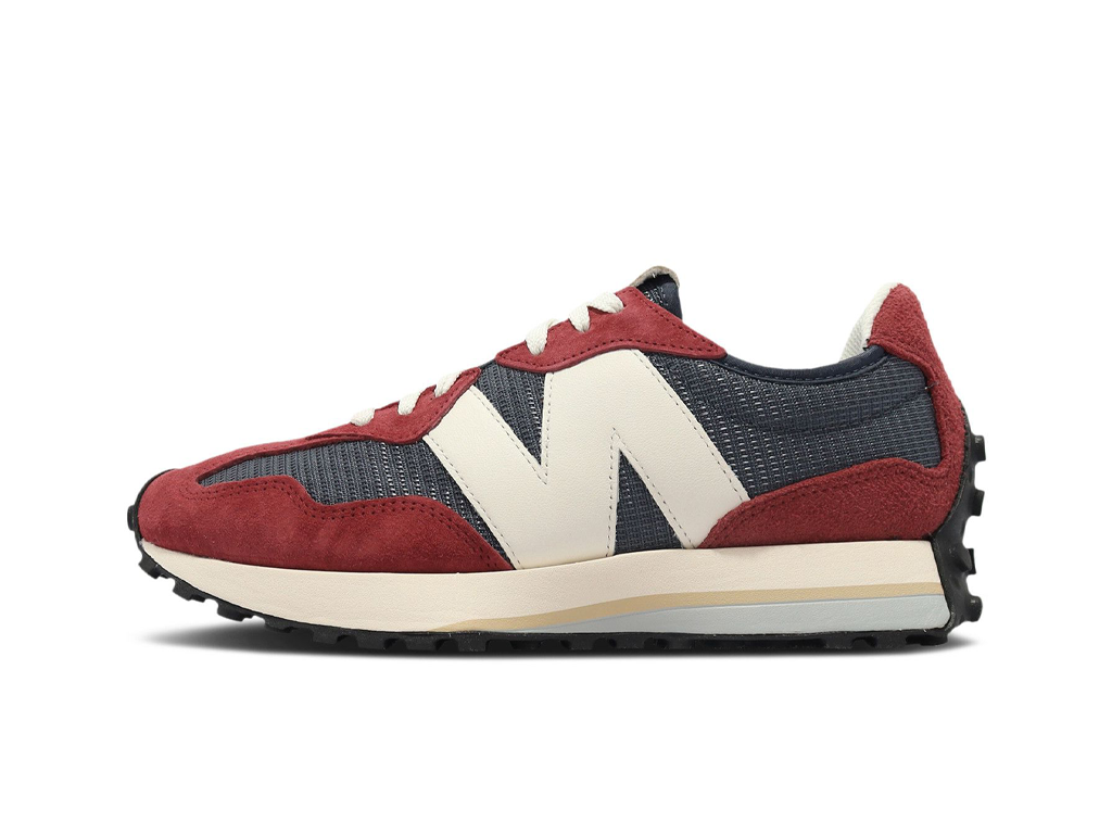 New Balance 327 Navy Scarlet