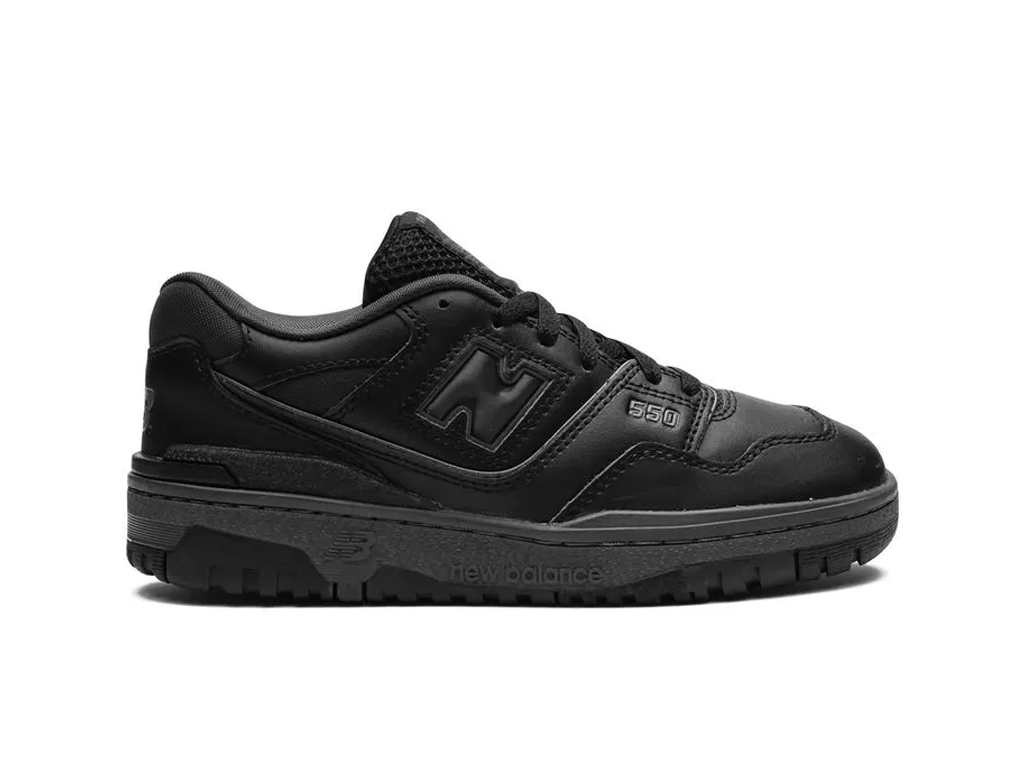 New Balance 550 Big Kid Black-New Balance-pikastore.cz