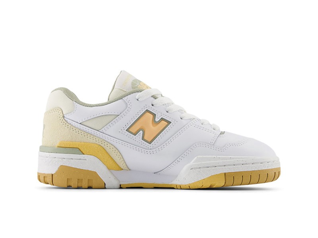 New Balance 550 Big Kid White Peach Blossom-New Balance-pikastore.cz
