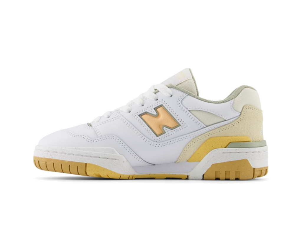 New Balance 550 Big Kid White Peach Blossom-New Balance-pikastore.cz