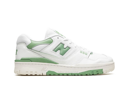 New Balance 550 White Mint Green