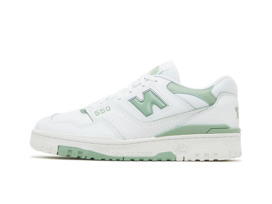 New Balance 550 White Mint Green