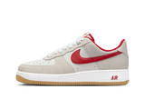 Nike Air Force 1 07 LV8 Photon Dust Varsity Red