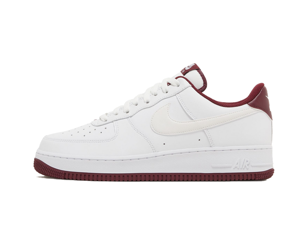 Nike Air Force 1 07 White Dark Beetroot-Nike-pikastore.cz